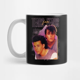 tears for fears // purple retro Mug